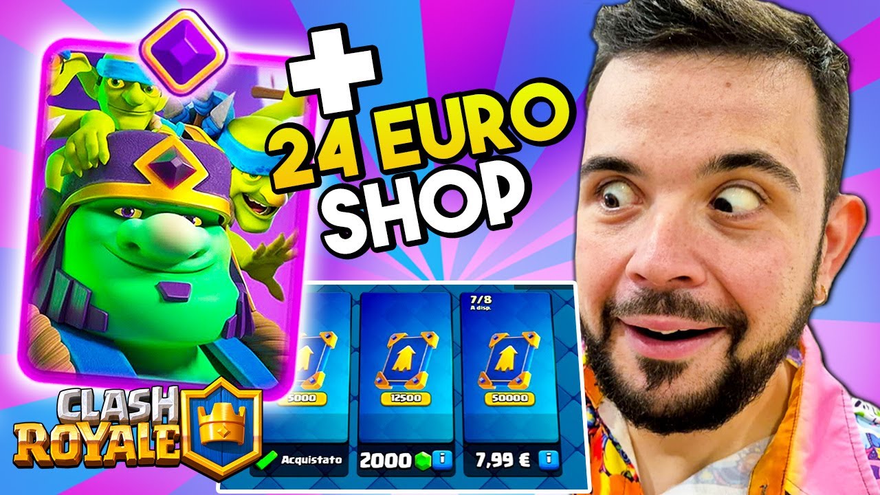 Gigante Goblin Evoluto e 24 euro di shop! - CLASH ROYALE