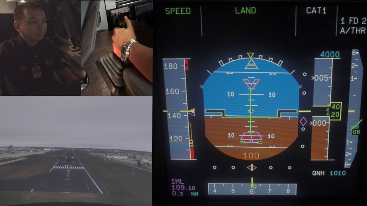 A320 Mechanical Landing Technique (Conf FULL)