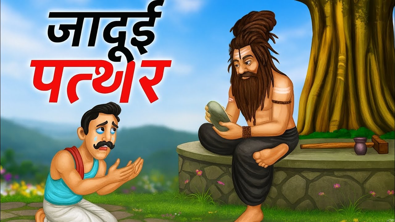 “एक पत्थर ने बदल दी पूरी ज़िंदगी!#RealStory #VillageLife सब उसे पागल कहते थे लेकिन फिर जो हुआ!” 😱🔥