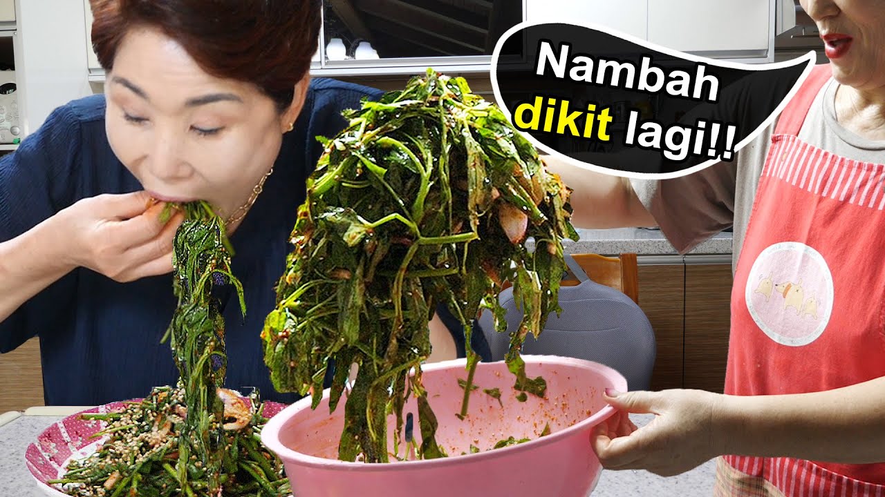 Akhirnya membuat KIMCHI KANGKUNG yg kalian nungguin lama!!