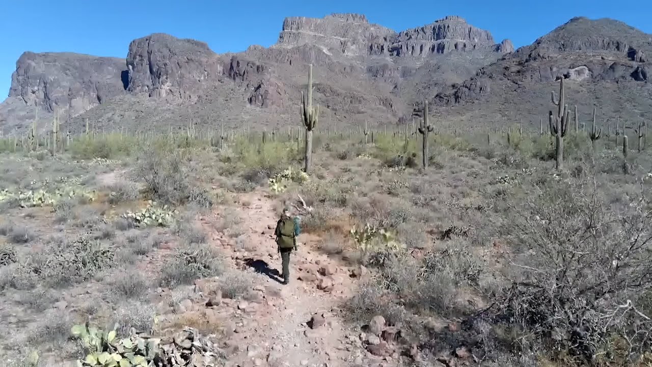 Cave Hike in the Superstition Mountains