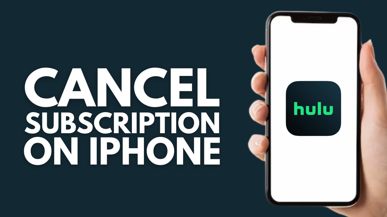 How to Cancel Hulu Subscribtion on iPhone - Step by Step
