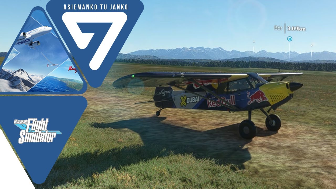 Flight Simulator - Łososina (EPNL) - Nowy Targ (EPNT)