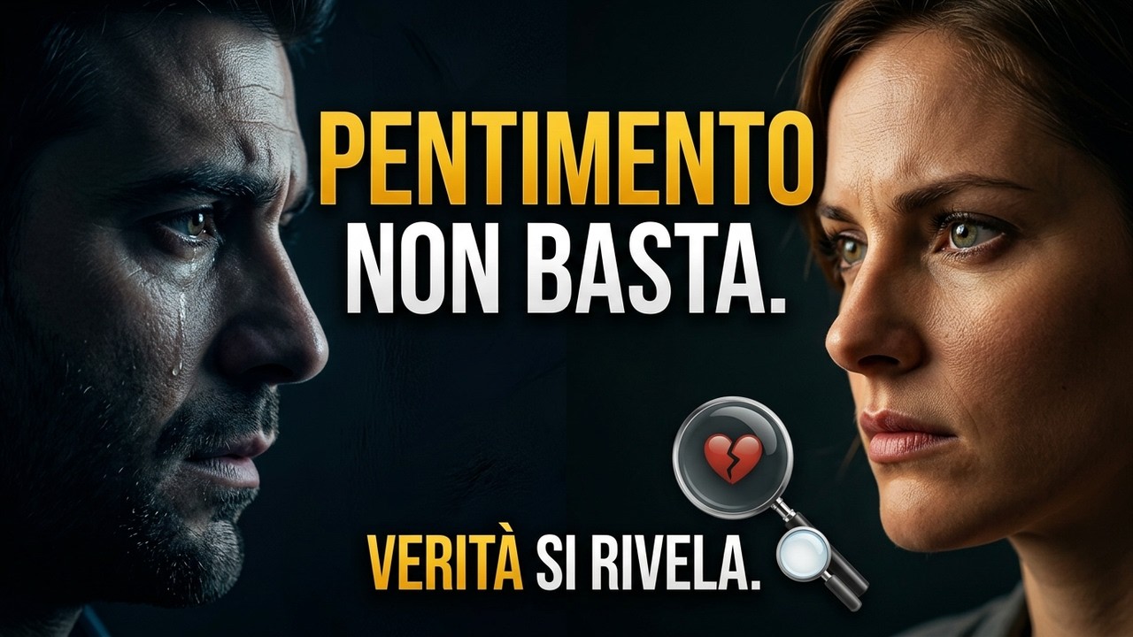 💔 Il Pentimento non Ricostruisce una Relazione. La Verità Sì. 🔎