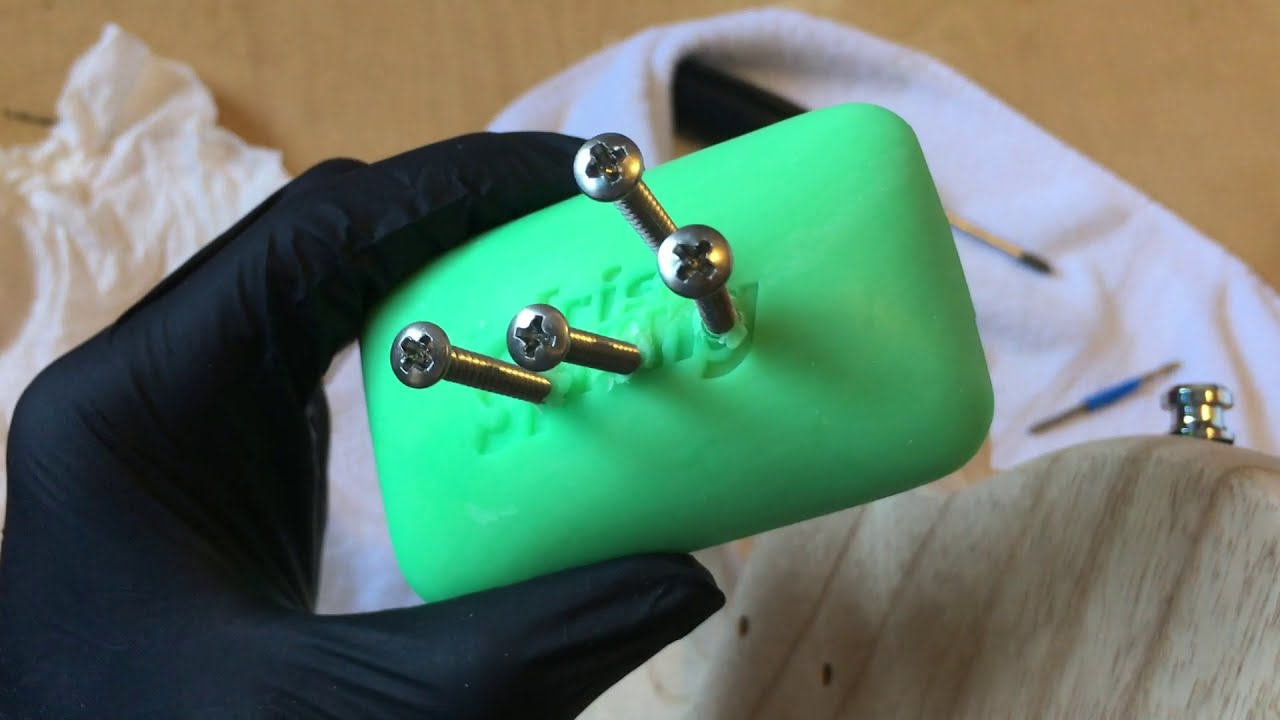Lets build a Warmoth Tele - Installing the neck