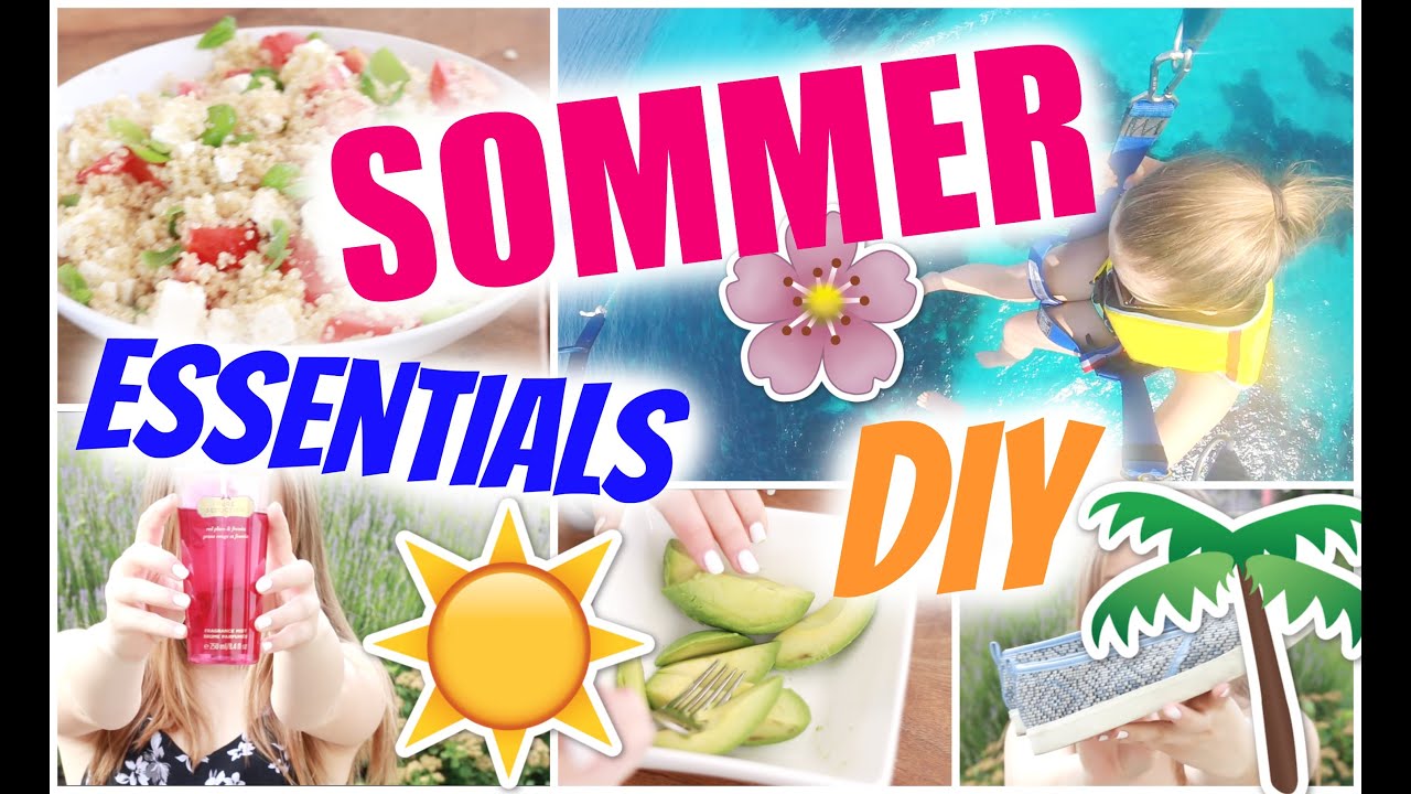 READY FOR SUMMER ~Essentials, DIY Food | Julia Beautx