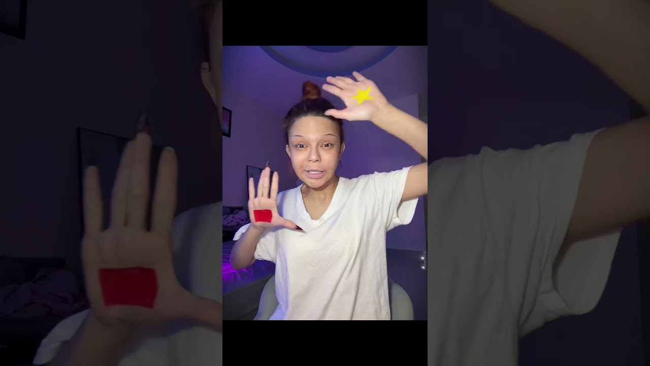 She Just Wanted to Show Her Orange Outfit