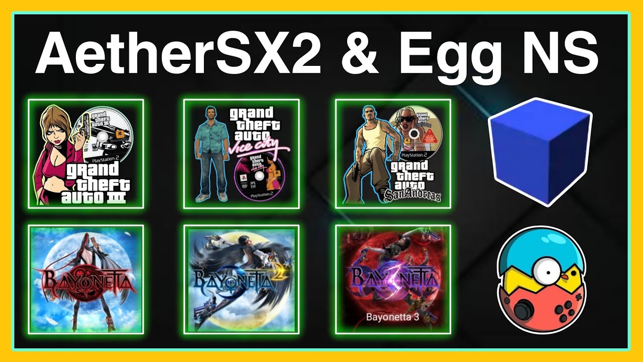 AetherSX2 & Egg NS Emulator on Android | Red Magic 8 Pro