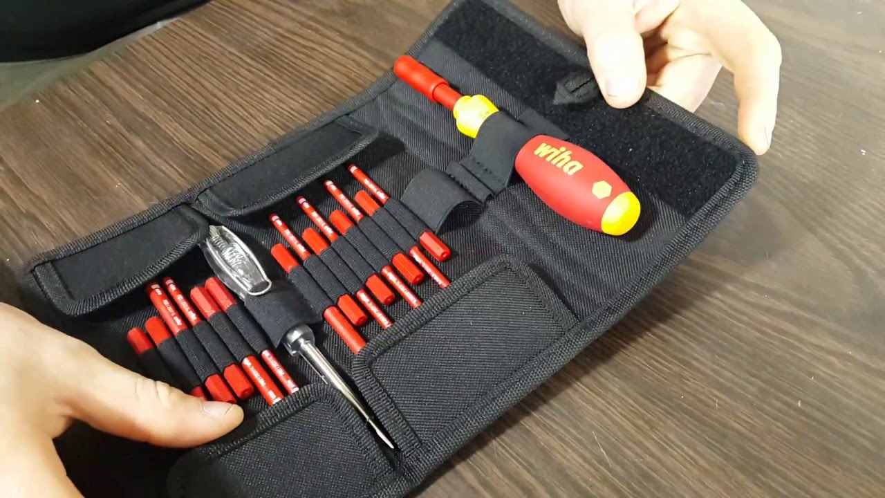 WIHA slimVario Starter Set диэлектрическая отвертка