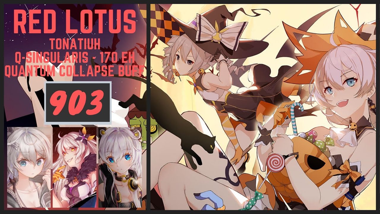 [Honkai Impact 3] Q-Singularis Abyss Red Lotus - 170Eh - Tonatiuh - Quantum Collapse Buff - 903 Pts