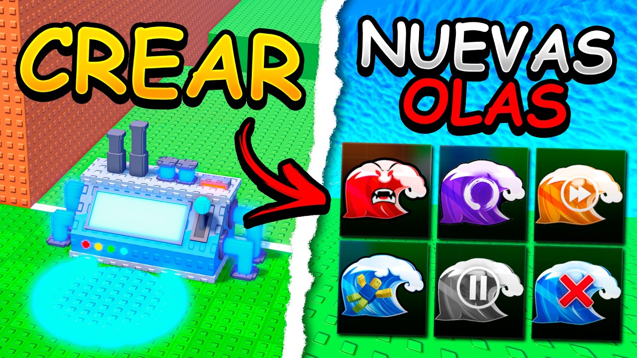 ¡NUEVA MAQUINA DE OLAS, MUTACIÓN, LUCKY BLOCK DIVINO y PISO 4 en ESCAPA DEL TSUNAMI POR BRAINROTS!