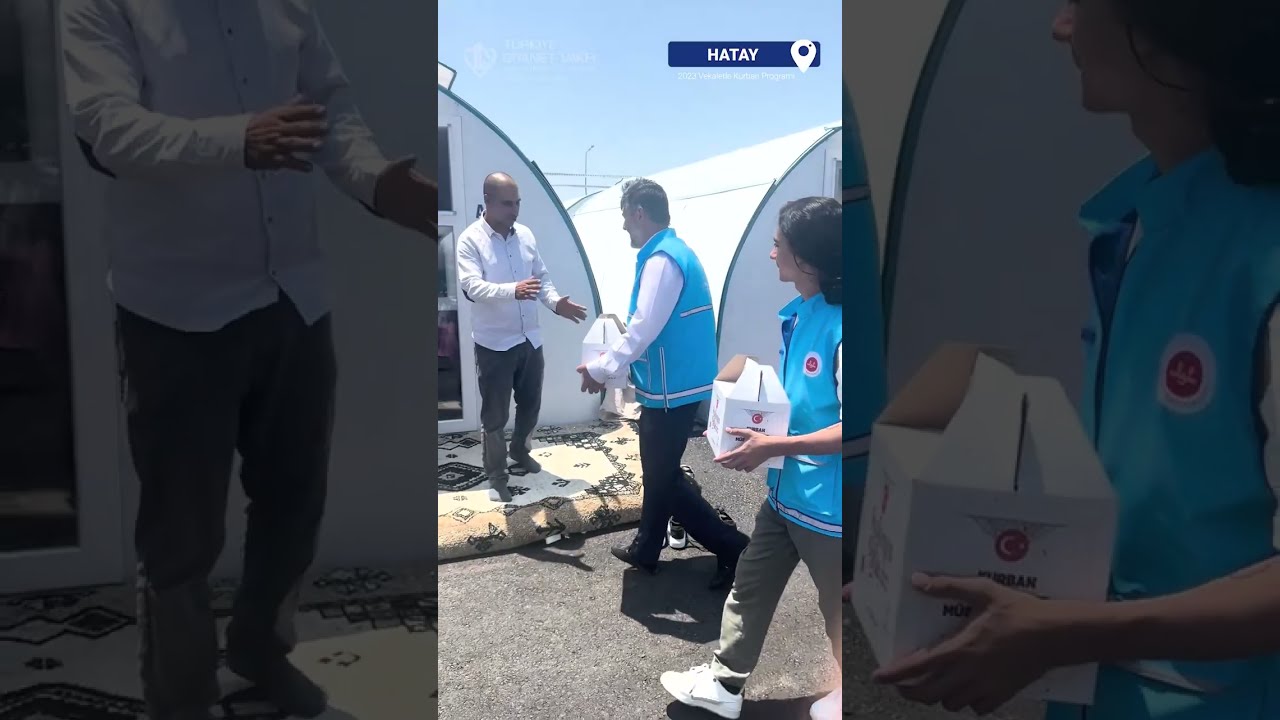 Kardeşlerimizin acılarını hafifletip bayram sevinçlerini emanetlerinizle çoğaltıyoruz