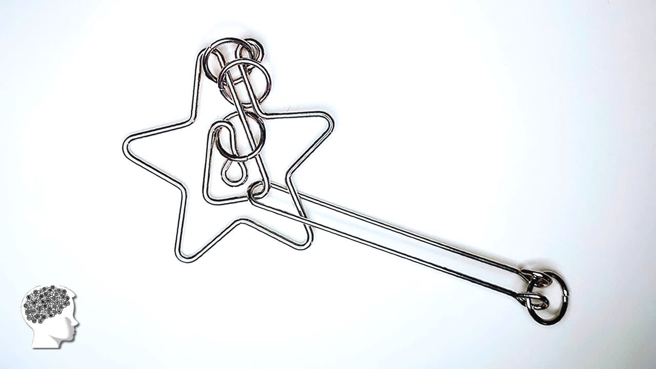 ESTRELLA ROMPECABEZAS DE ALAMBRE ⭐ ¿COMO LO HICE?  PUZZLE # 57
