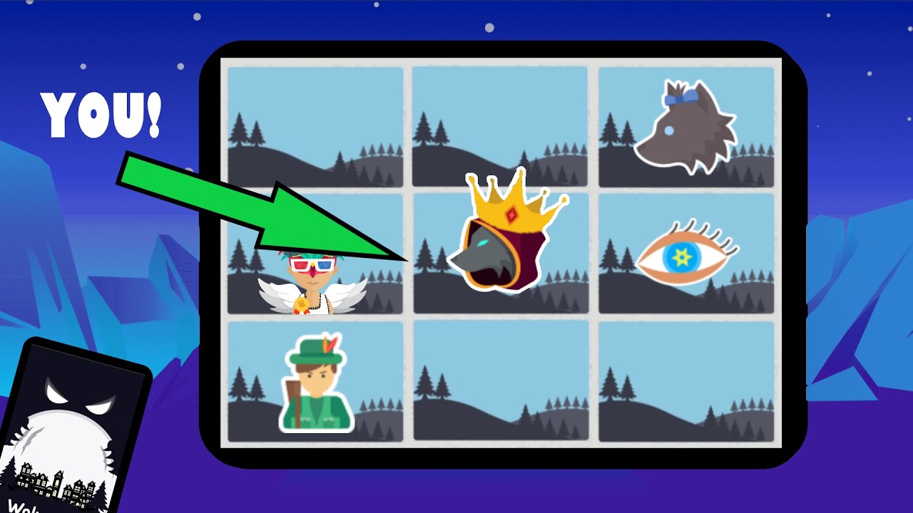 Wolvesville with YOU: Win or Get Replaced! 😈 (9 player games)