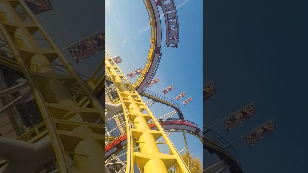 ❓ KENNST DU DIESE ACHTERBAHN NOCH? #teststrecke #achterbahn #kirmes #erinnerung