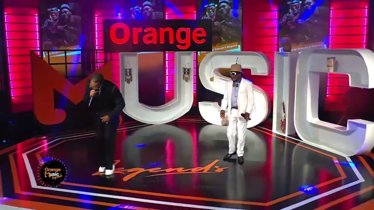 FOLO FOLO REMIX BY MAGASCO AND THE LEGEND ANGE EBOGO AT ORANGE MUSIC LEGENDA