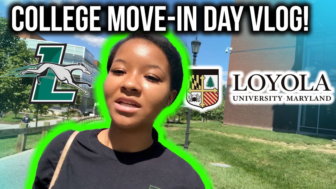 COLLEGE MOVE-IN DAY VLOG 2019! (LOYOLA UNIVERSITY MARYLAND)