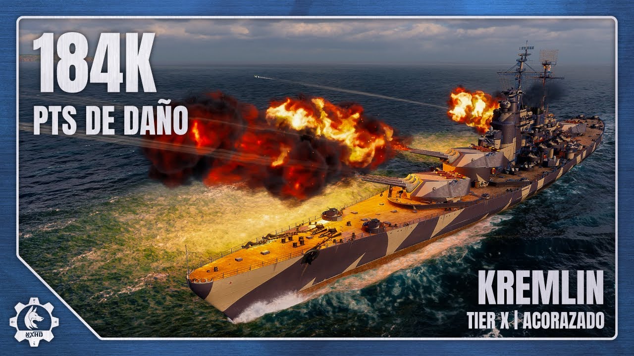 World of Warships // Replay del Kremlin en Espa&ntilde;ol: Joya sovi&eacute;tica