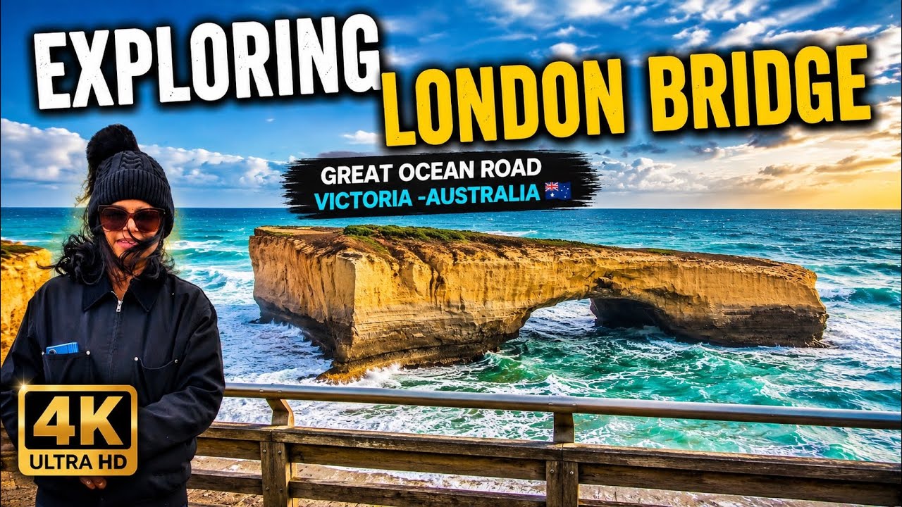 Exploring London Bridge - Great Ocean Road - Victoria - Australia