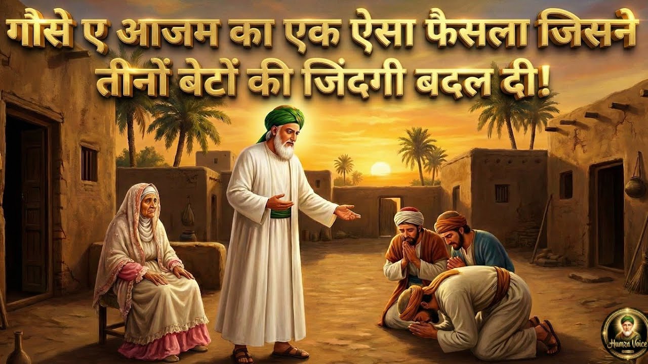 Gous-e-Azam Aur Budhi Amma Ka Hairat-Angez Waqia | Aisi Nasihat Jo Beton Ki Zindagi Badal De
