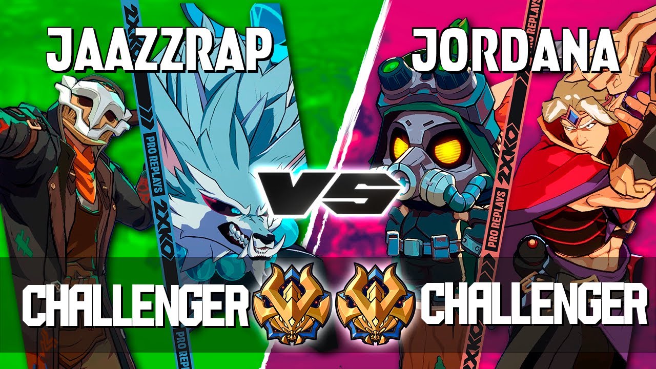 2XKO ▰ JAAZZRAP (Warwick-Ekko) vs JORDANA (Teemo-Yasuo) ▰ 2XKO Pro level replays