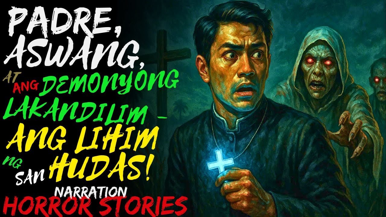 PADRE, ASWANG, AT ANG DEMONYONG LAKANDILIM—ANG LIHIM NG SAN HUDAS!| Kwentong Aswang