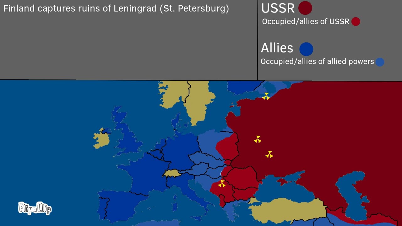 Operation Unthinkable (WW2 Alternate History) (Soviet and Allied victory scenarios) (Mapping)