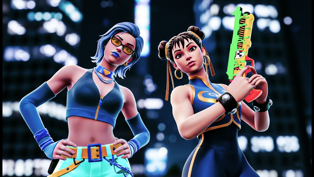 fortnite chapter 7 season 2 gameplay RX 470 8GB  1080p fast Game 131