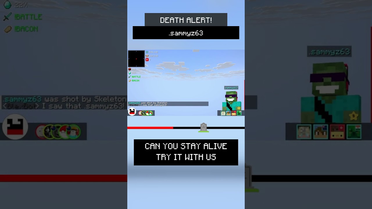 🪦 .sammyz63 был застрелен Скелетом