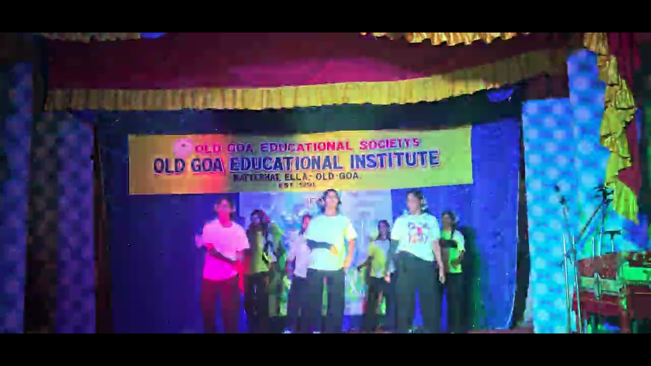 Old goa education institute 10thA girls dance 