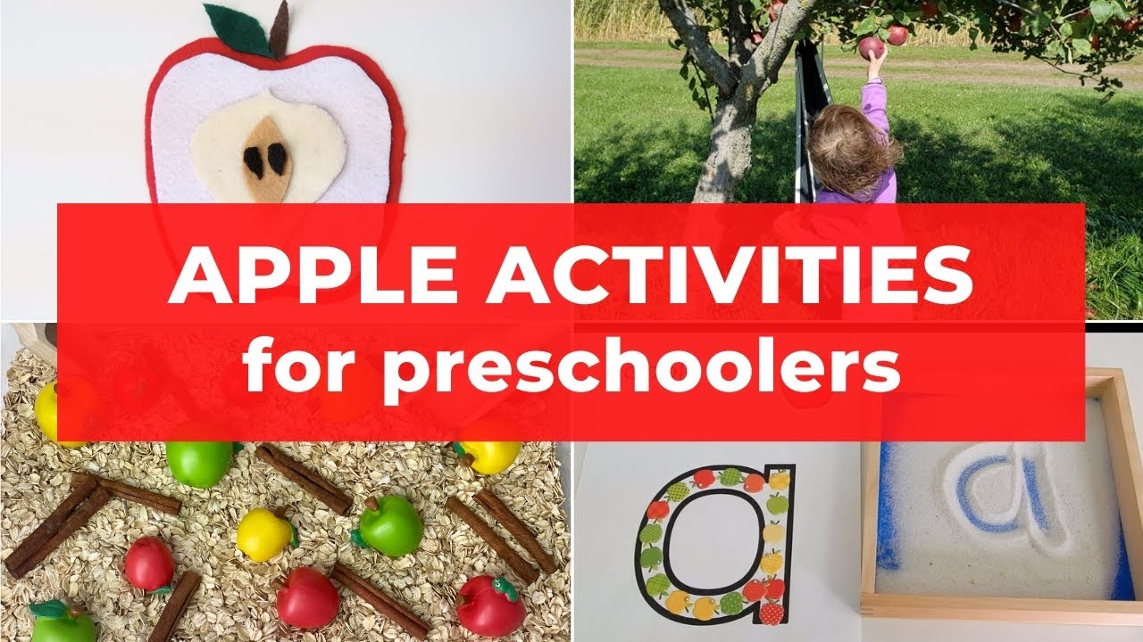 Apple Activities for Preschoolers | Preschool Apple Theme