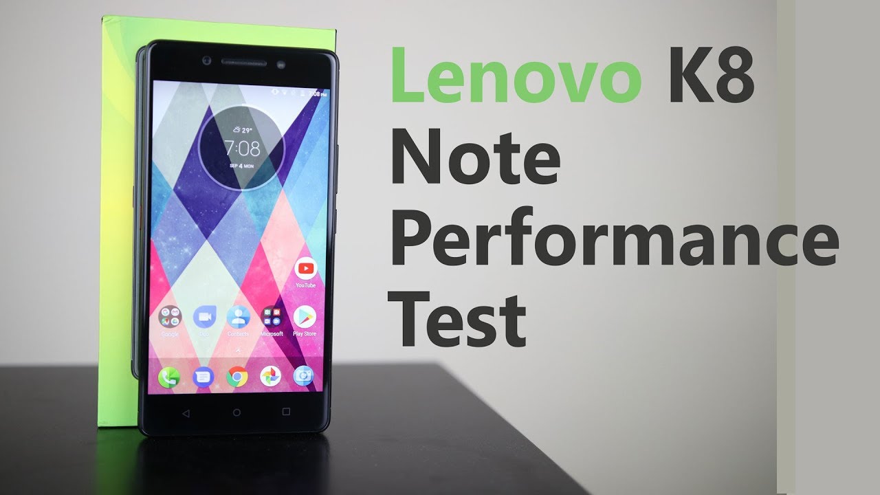 Lenovo K8 Note Testing: Battery Life, Gaming Test, Dolby Atmos Speaker