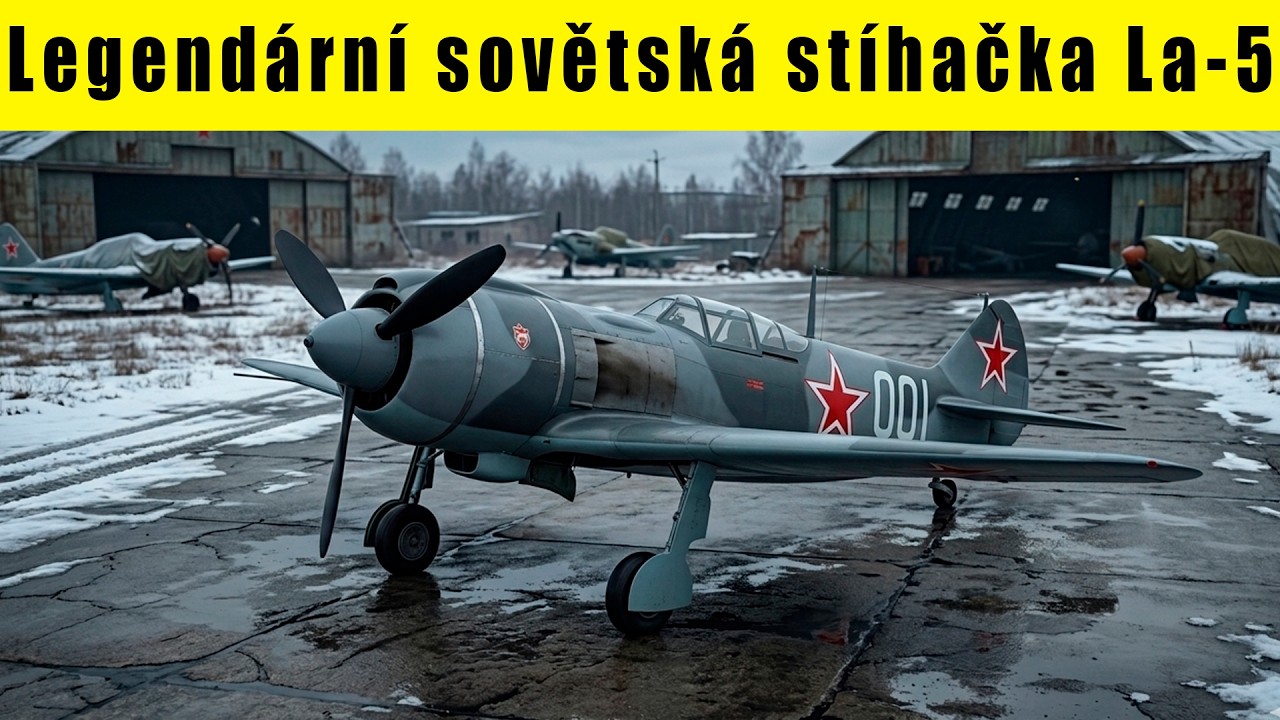 La-5: Sovětsk&aacute; st&iacute;hačka, kter&aacute; nah&aacute;něla strach Luftwaffe