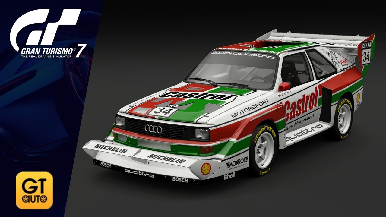 Gran Turismo 7 - Customization: Audi Sport Quattro S1 Pikes Peak