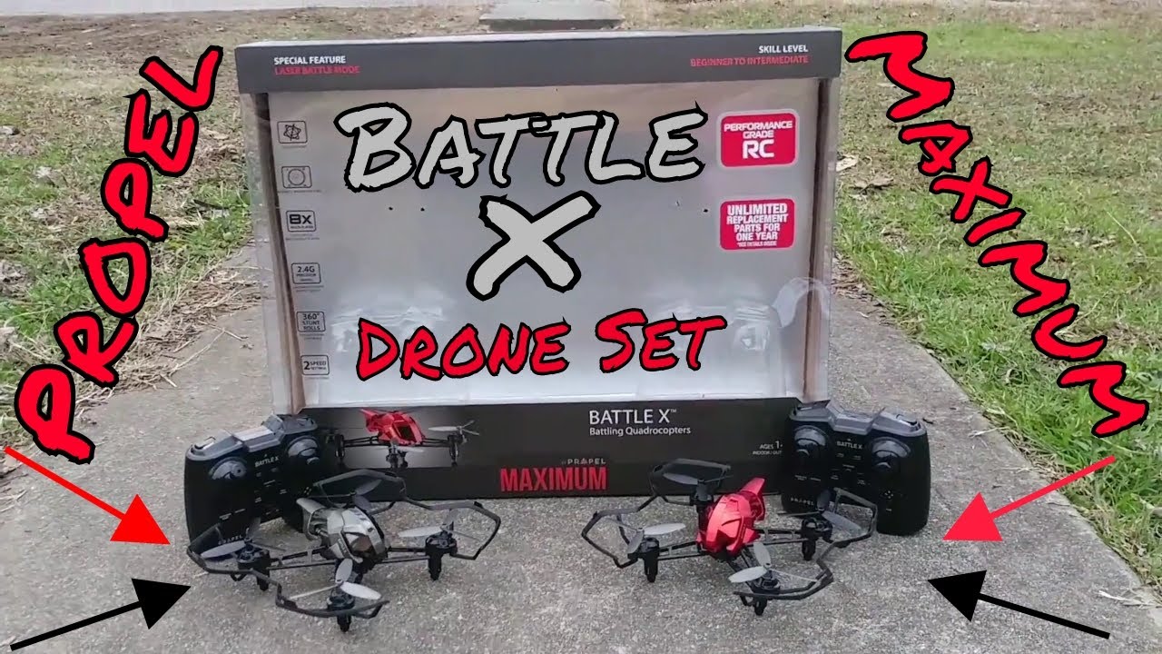 Первый взгляд на набор дронов Propel Maximum Battle X