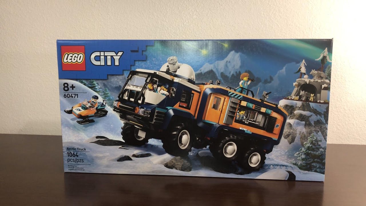 Обзор грузовика Lego City 2025 Arctic Truck