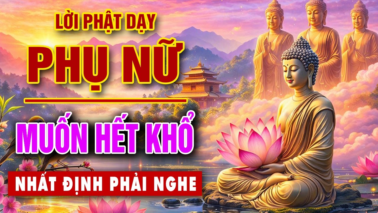 Lời Phật Dạy: Là Phụ Nữ Muốn Giải Nghiệp Dứt Khổ Đau Hãy Nghe Bài Này Ngay