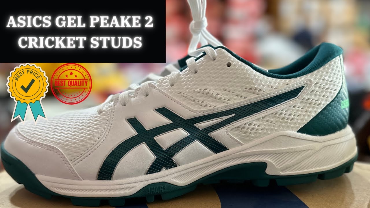 ASICS GEL PEAKE 2 | CRICKET RUBBER STUDS | BEST CRICKET SHOES | SPORTS SHOP IN TIRUPUR |