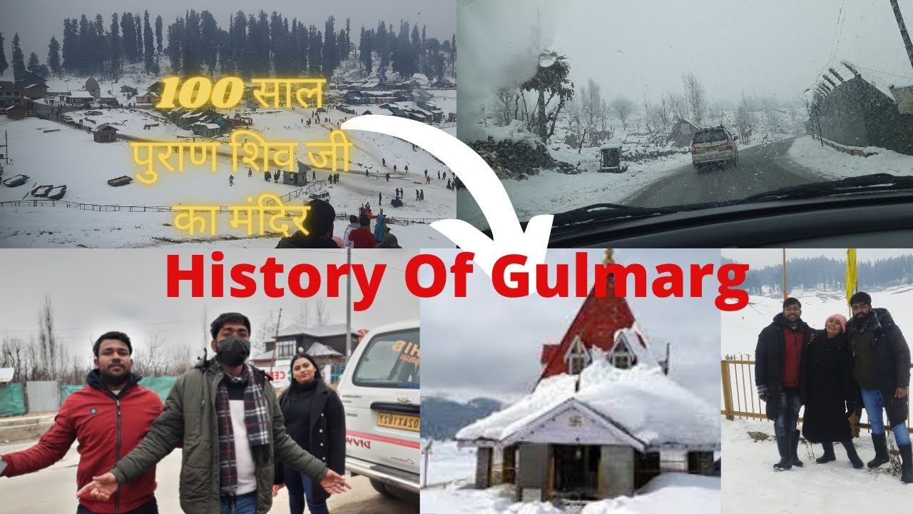 Ep - 5 Gulmarg During Snowfall | History Of Gulmarg | 100 Year Old Shiv Temple | Upika Pal