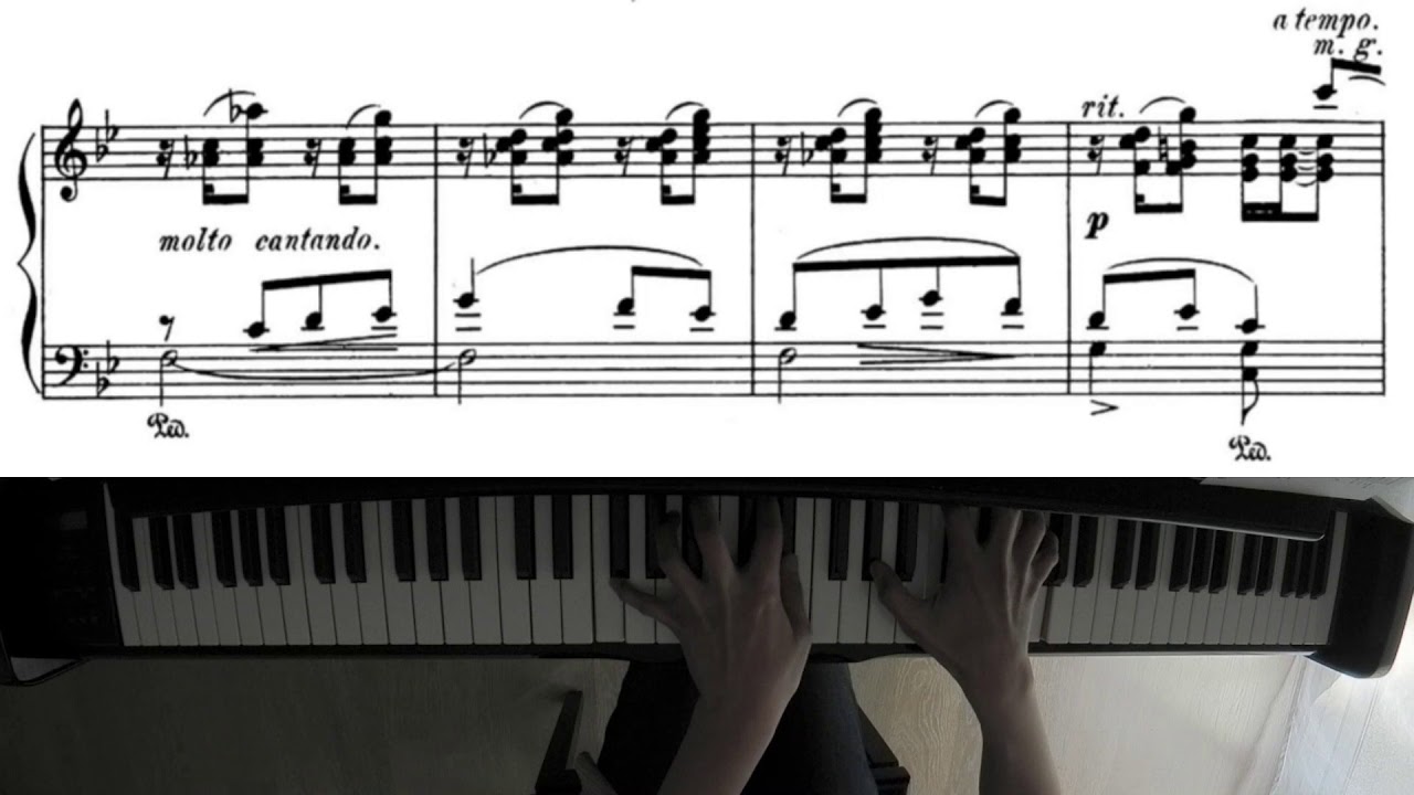 Paderewski Nocturne op 16 n°4