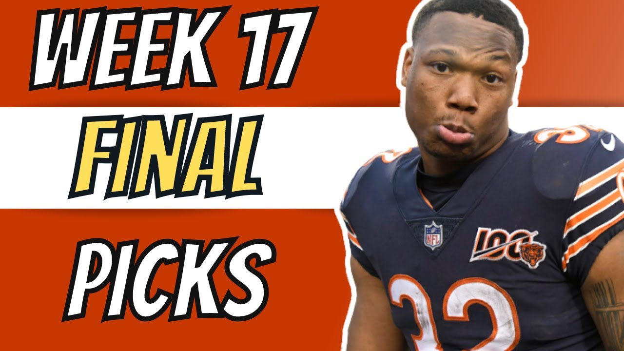 WEEK 17 DRAFTKINGS NFL DFS | Final Picks