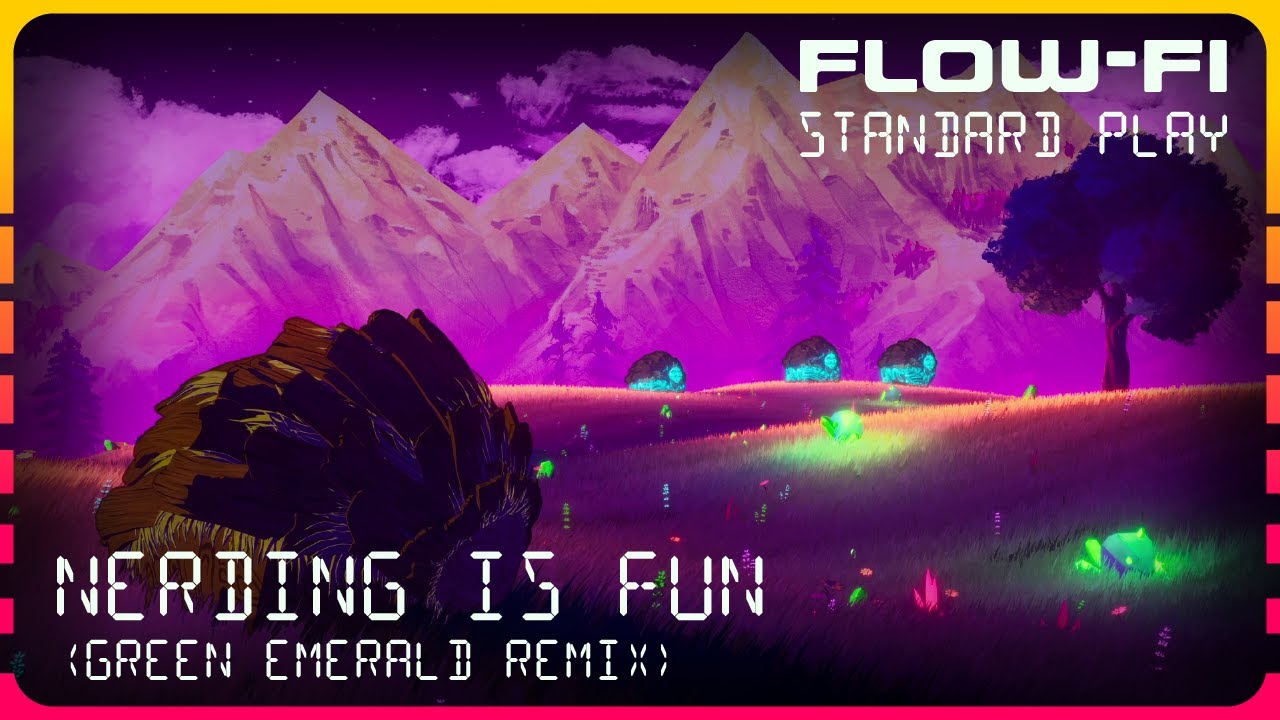 Nerding Is Fun Green Emerald Remix - A Star Forest Flow Fi