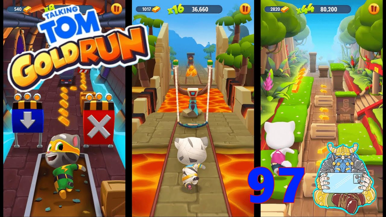 My Talking Tom Gold Run, Race 97