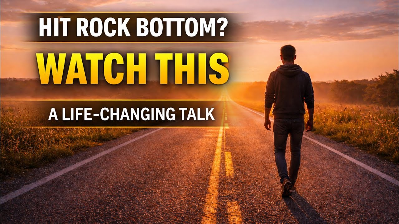 If You’ve Hit Rock Bottom, Watch This | A Life-Changing Talk