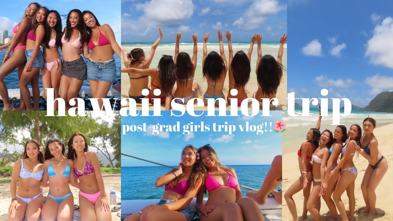 *insane* hawaii senior trip: pink sails, beach, food, hiking, shopping, charm necklaces, & more!