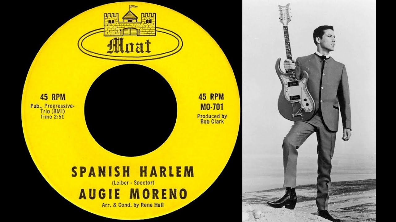 Augie Moreno - SPANISH HARLEM  -  (Gold Star Studios)  (1965)