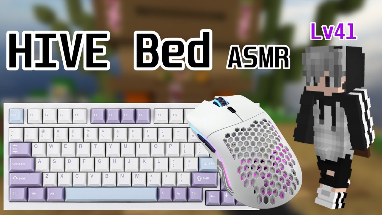 The HIVE Bedwars 8min ASMR【Minecraft】