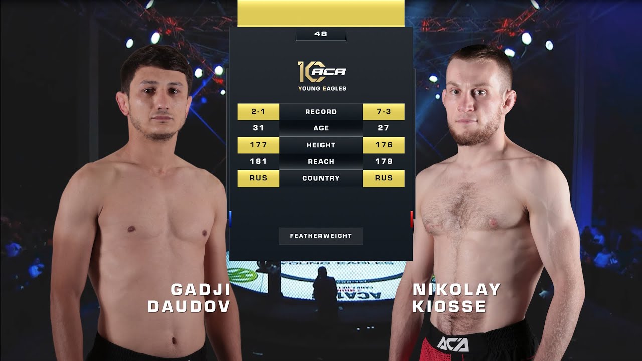 Гаджи Даудов vs. Николай Киоссе | Gadji Daudov vs. Nikolay Kiosse | ACA YE 48