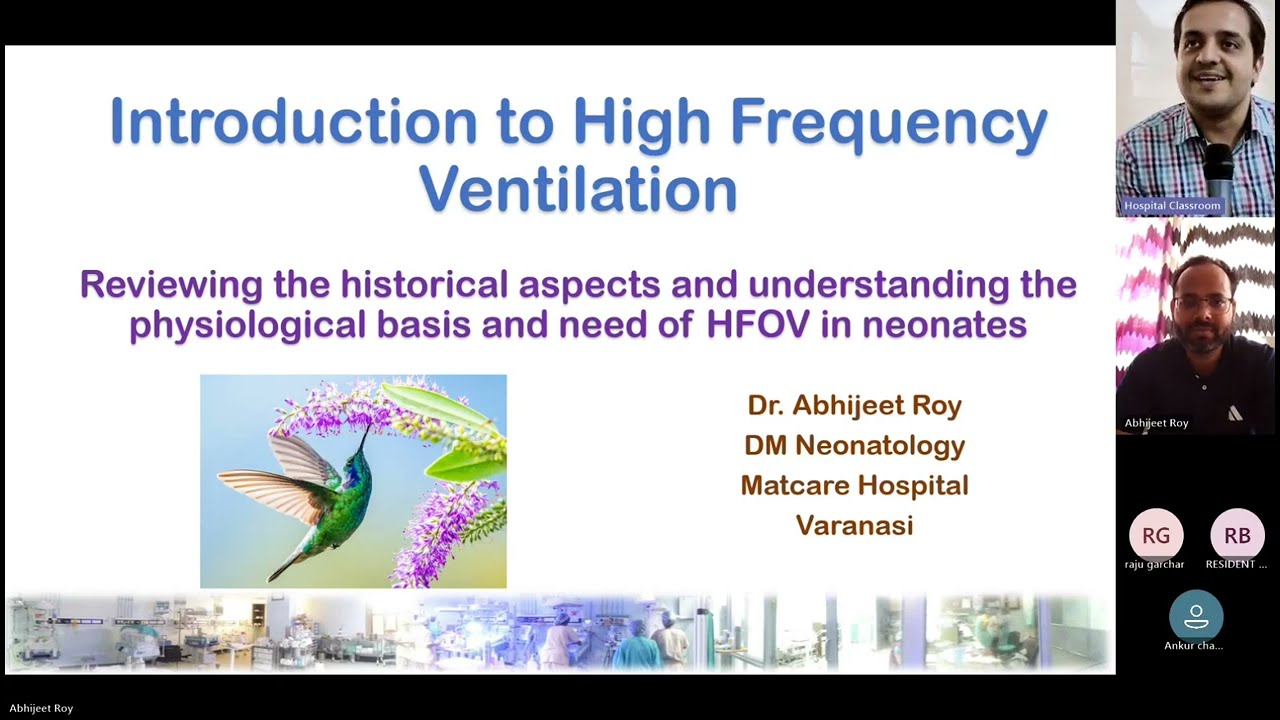 High Frequency Ventilation in Neonates | Historical Aspects & Physiological Basis | Dr Abhijeet Roy