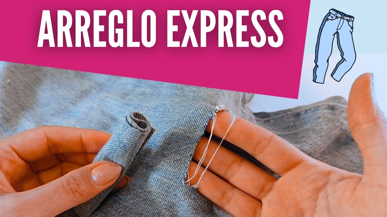 Parche fácil y rápido #costurafacilymas #costura
